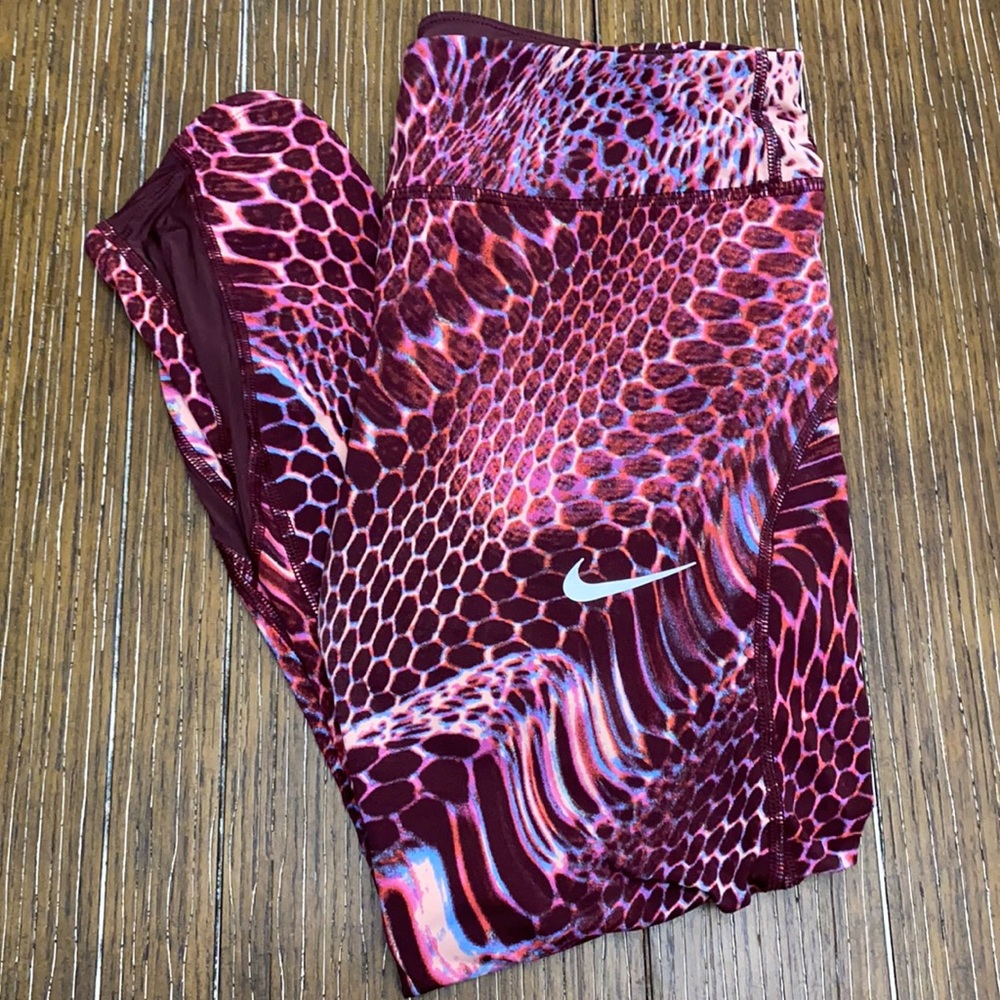 Animal Print Nike Capris